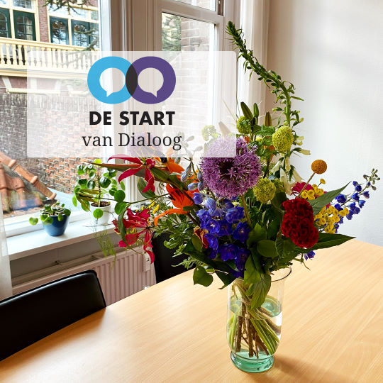 Ontvangen bloemen voor Dialoog Advocatuur & Mediation